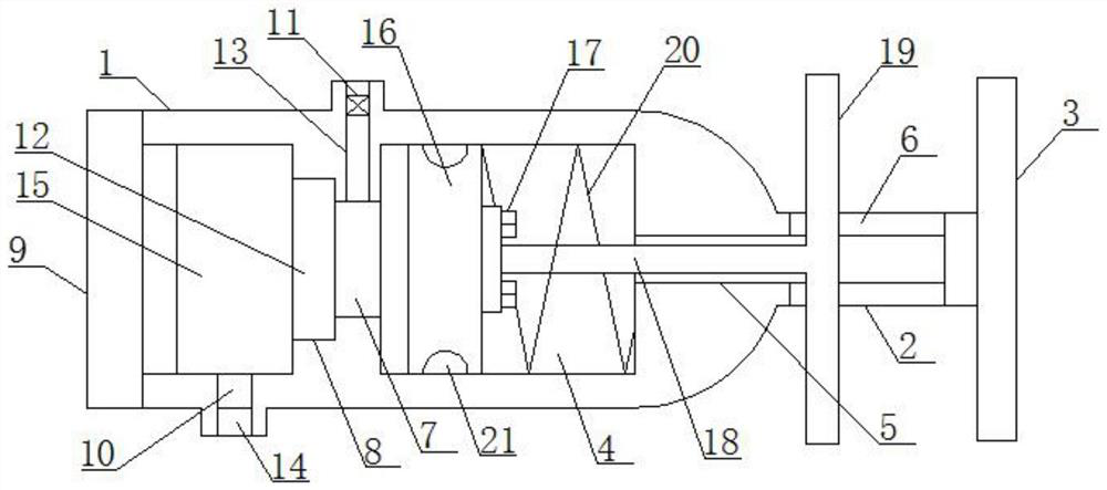 A manual air suction type picker