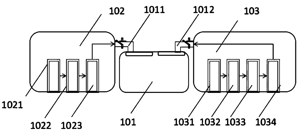 Automatic production system of resist agent