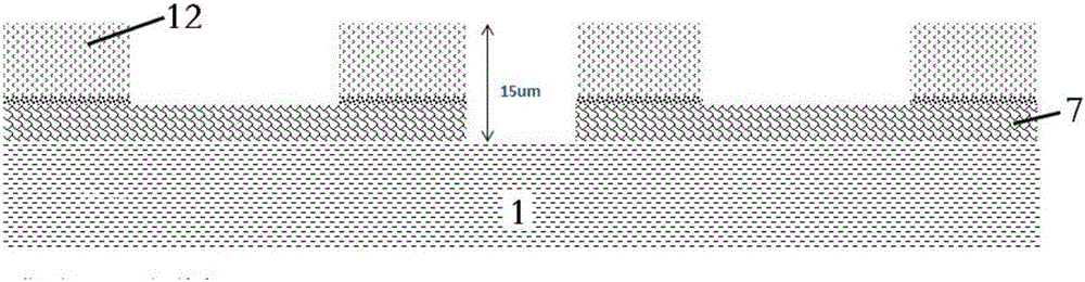 Method for improving back stress of IGBT