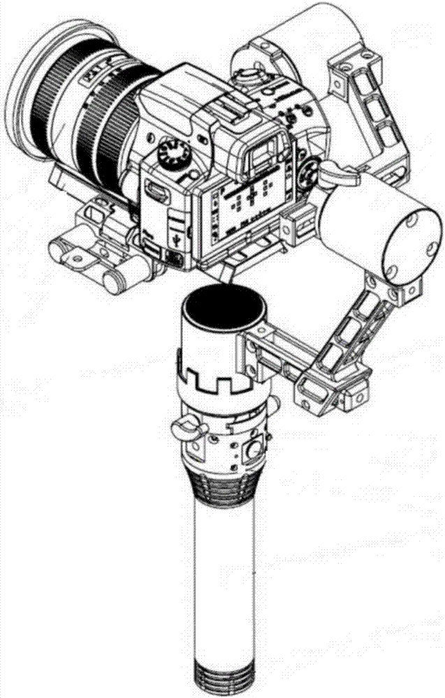 Multi-inclination angle full-length shot stabilizer