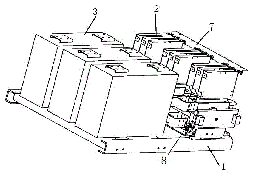 Insulated gate bipolar transistor (IGBT) module unit for flexible direct current transmission