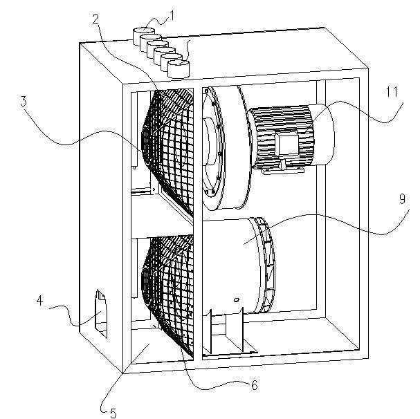 Automatic cotton cleaning device for spinning machine suction box