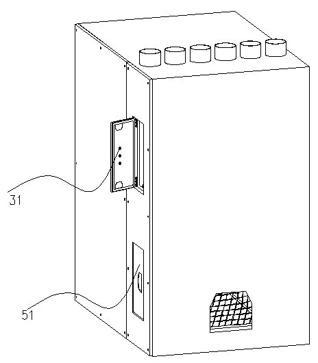 Automatic cotton cleaning device for spinning machine suction box