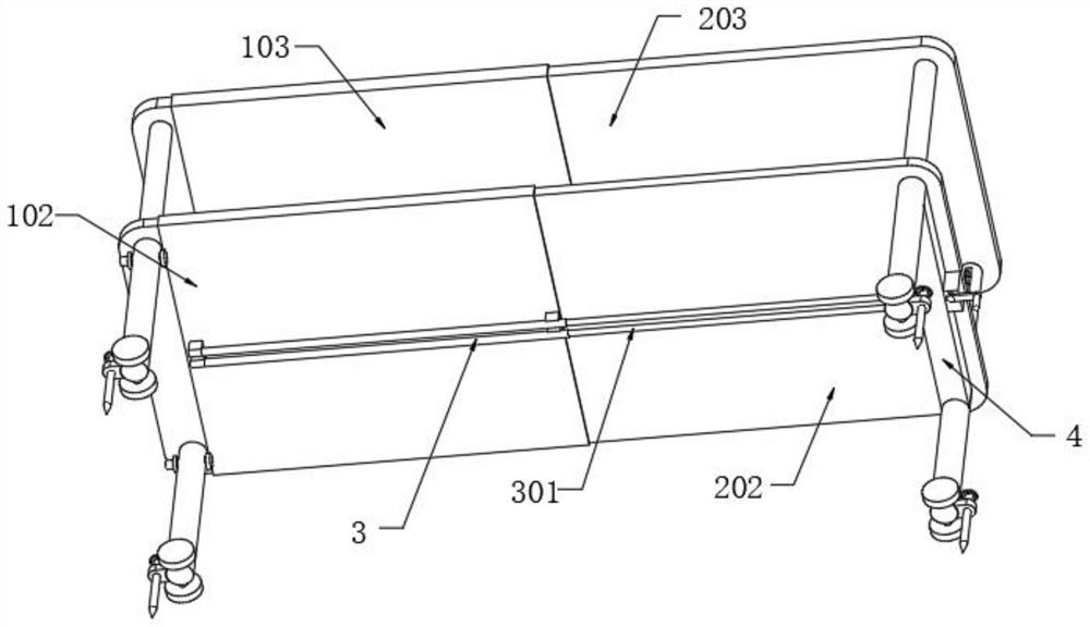 Seedling cultivation device for cotton breeding