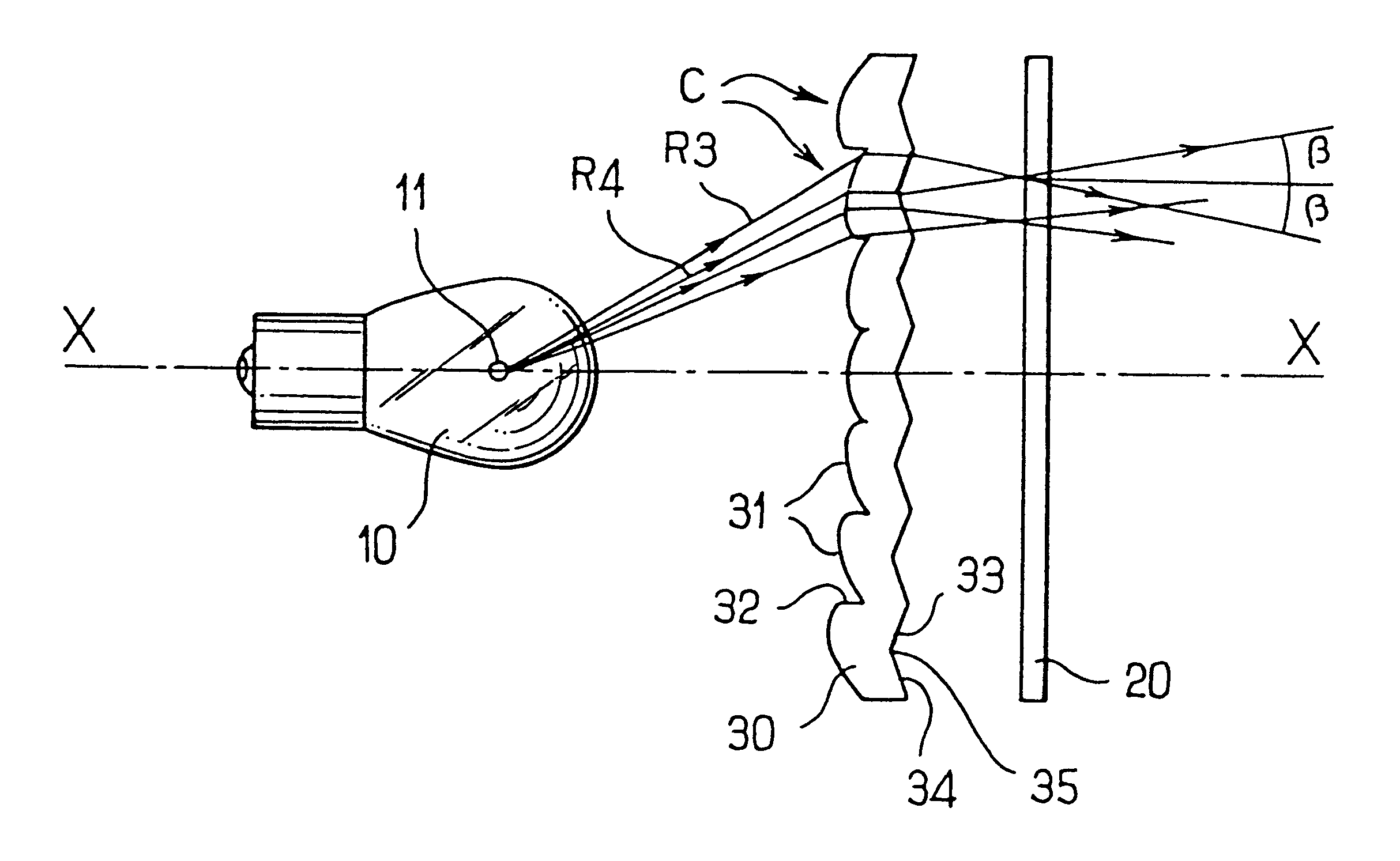 Indicator lights for motor vehicles