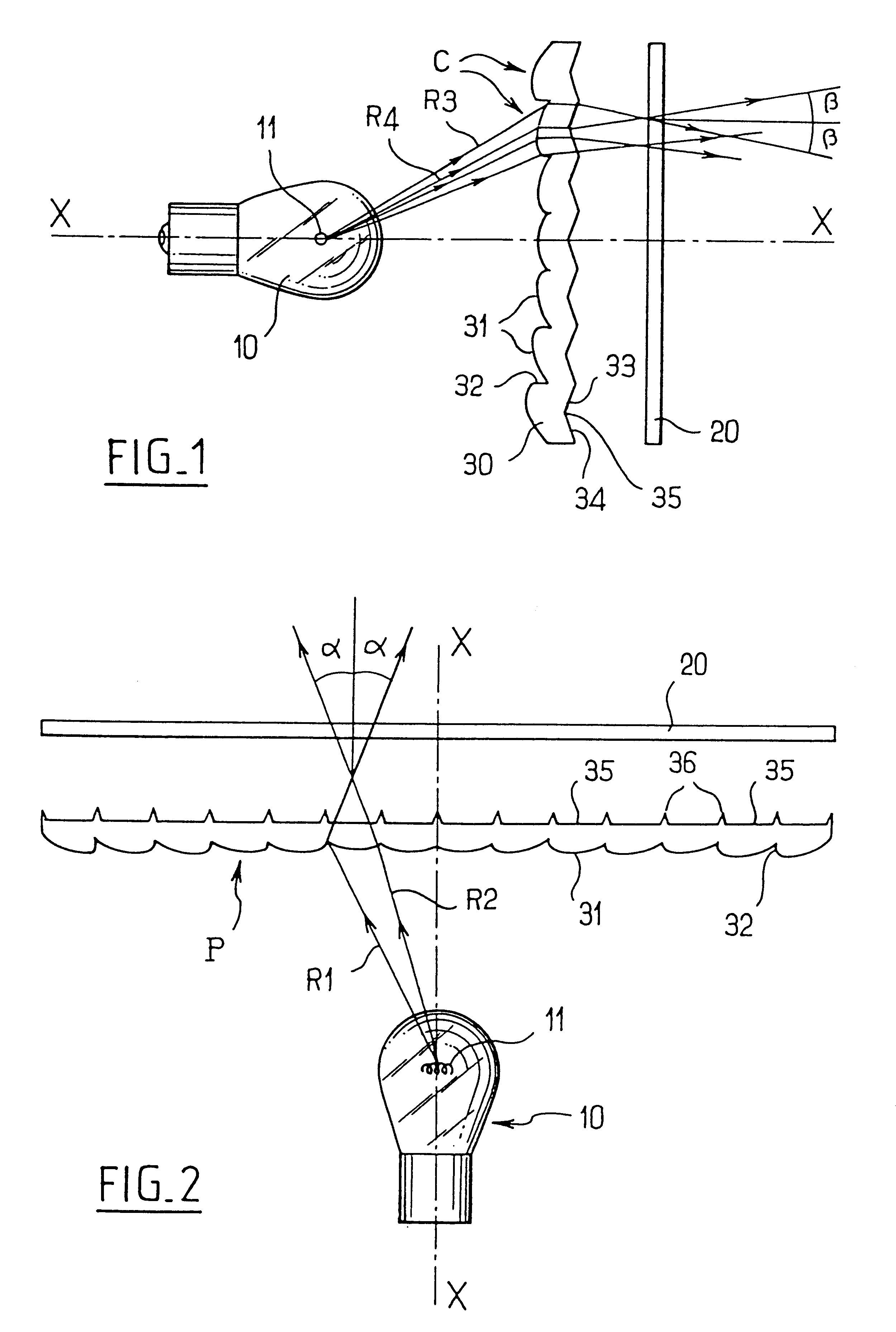 Indicator lights for motor vehicles