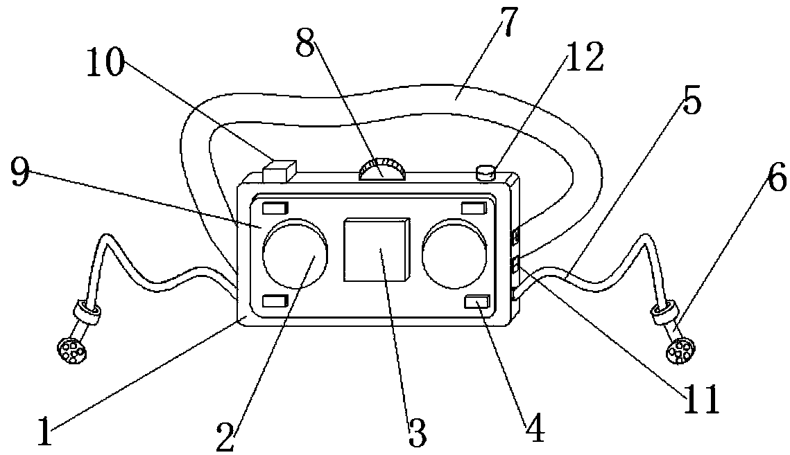 Virtual reality high-definition glasses