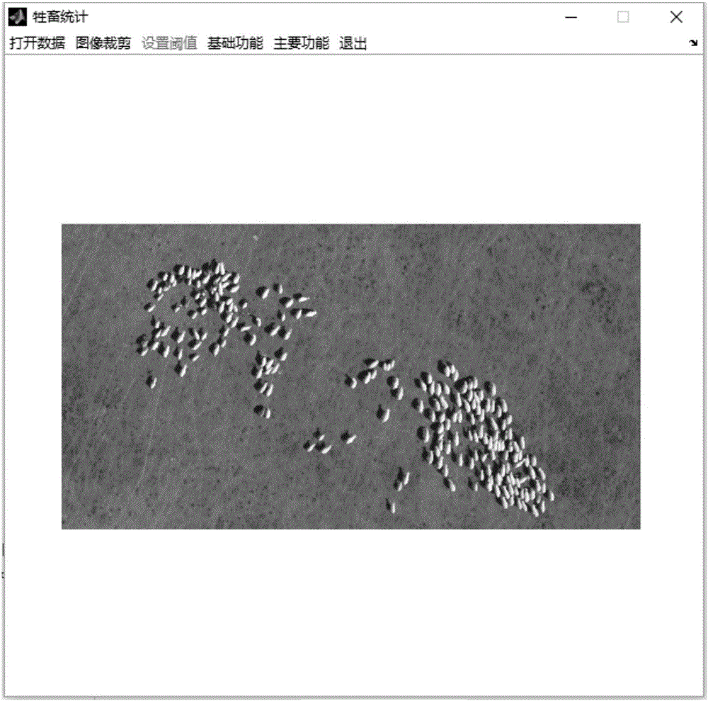 Method for automatically detecting cattle and sheep in high resolution image