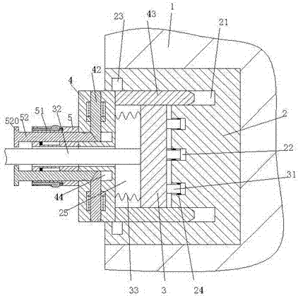 New energy automobile charging device