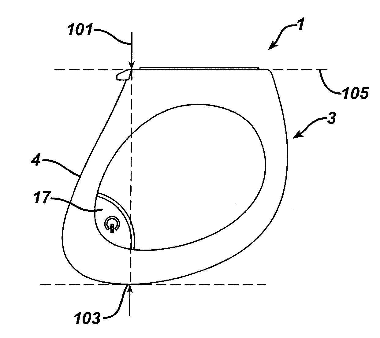 Shaped, motorized skin-treatment device