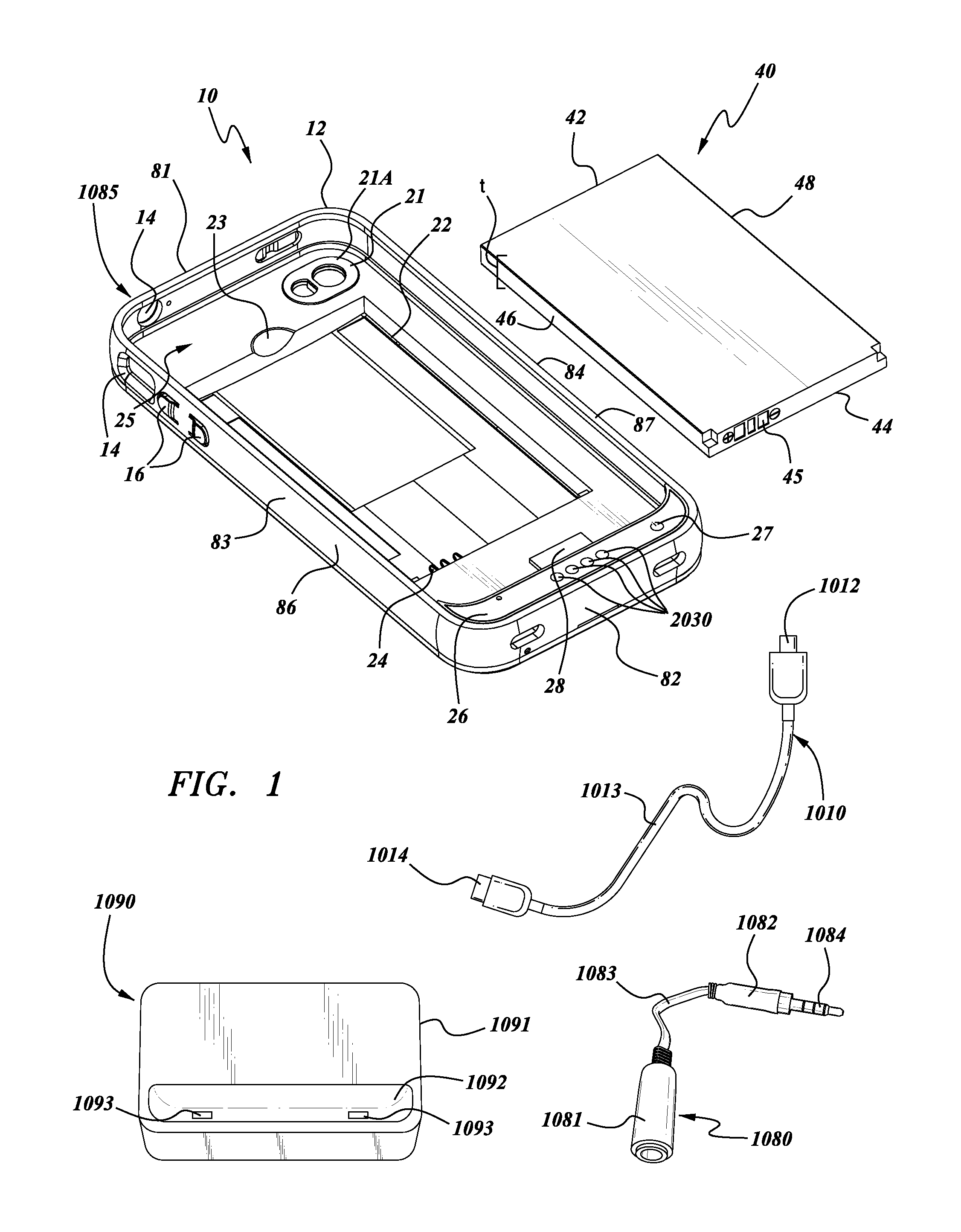 Battery case for mobile device