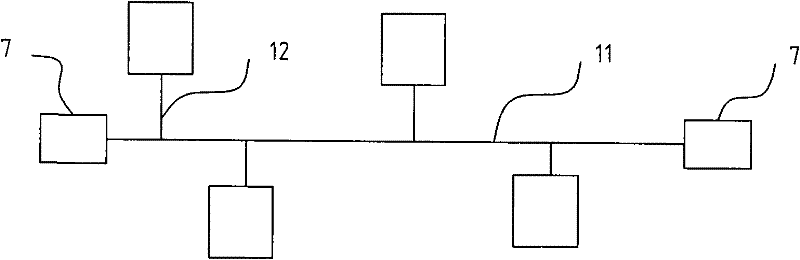 Self-adaptive real-time compensation system for steel support axial force during deep foundation ditch construction and method thereof