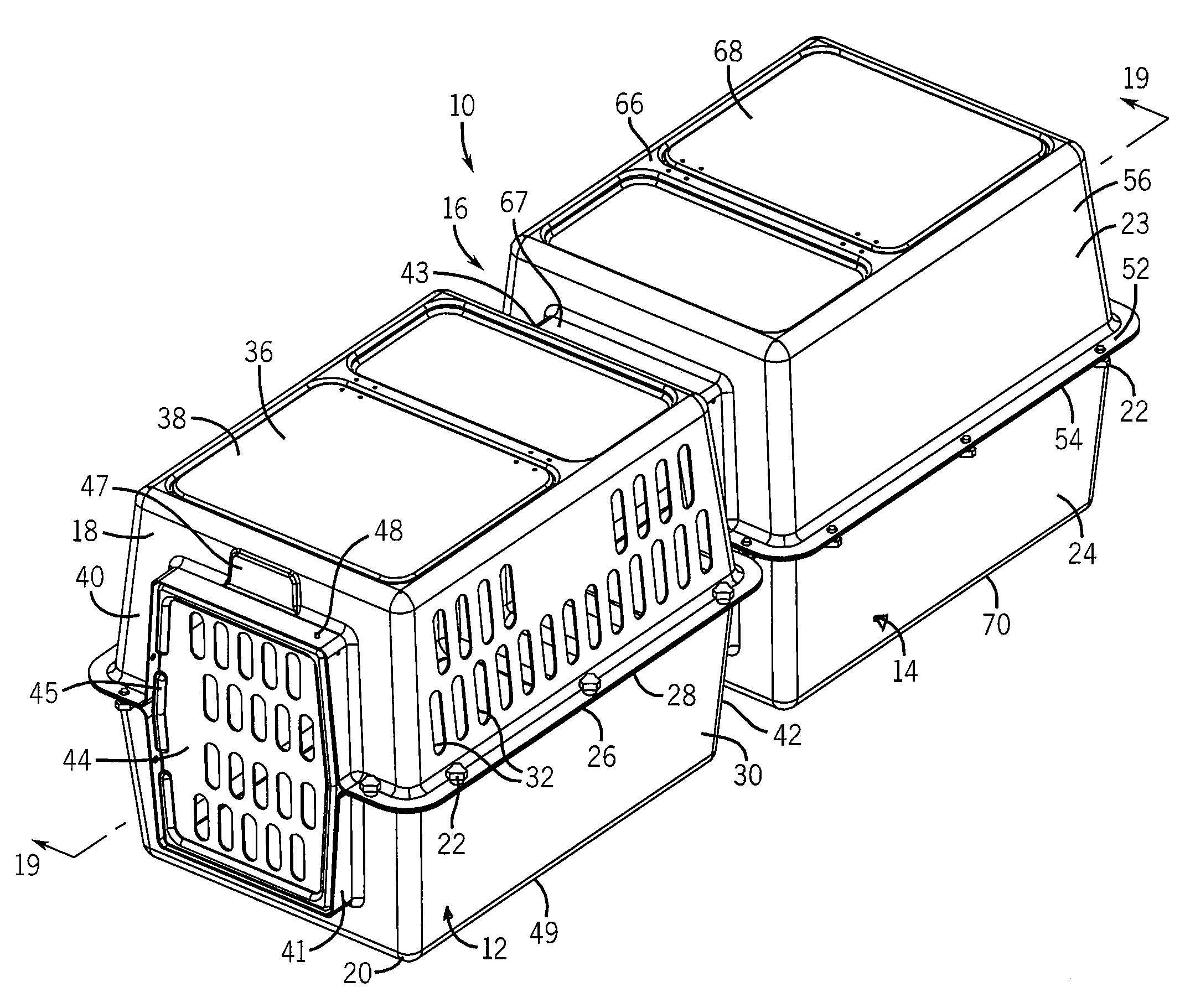 Multi-Compartment Pet Training System