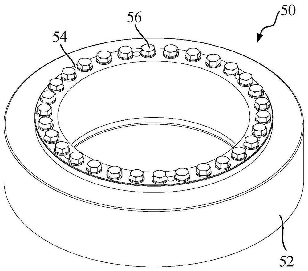 Expansion sleeve synchronous pressing device and expansion sleeve mounting method