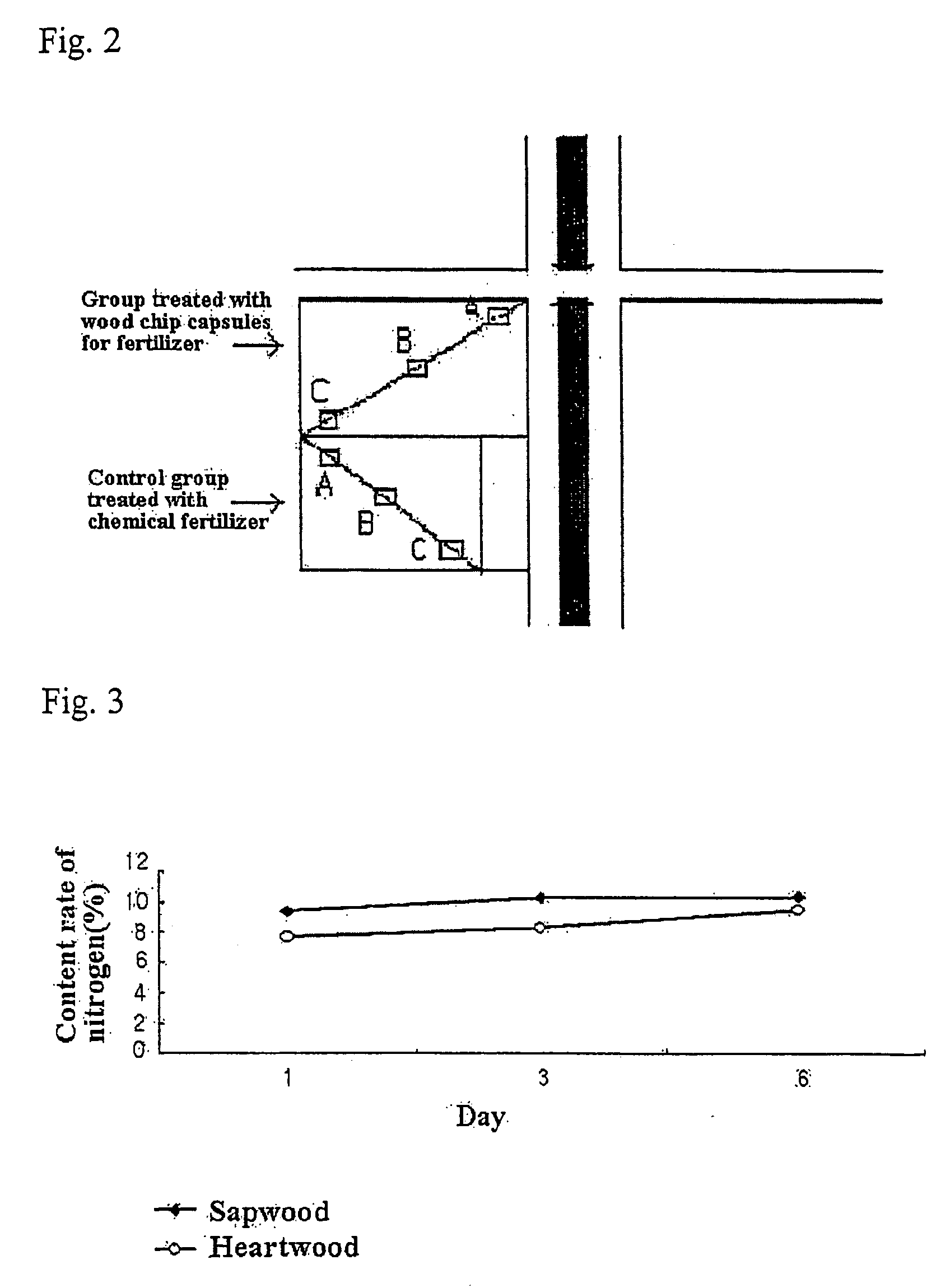 Wood chip capsule for fertilizer, agriculture pesticides and plant growth regulator, process and apparatus for producing the same