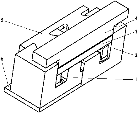 Local loading forming method for single-action press and combined die