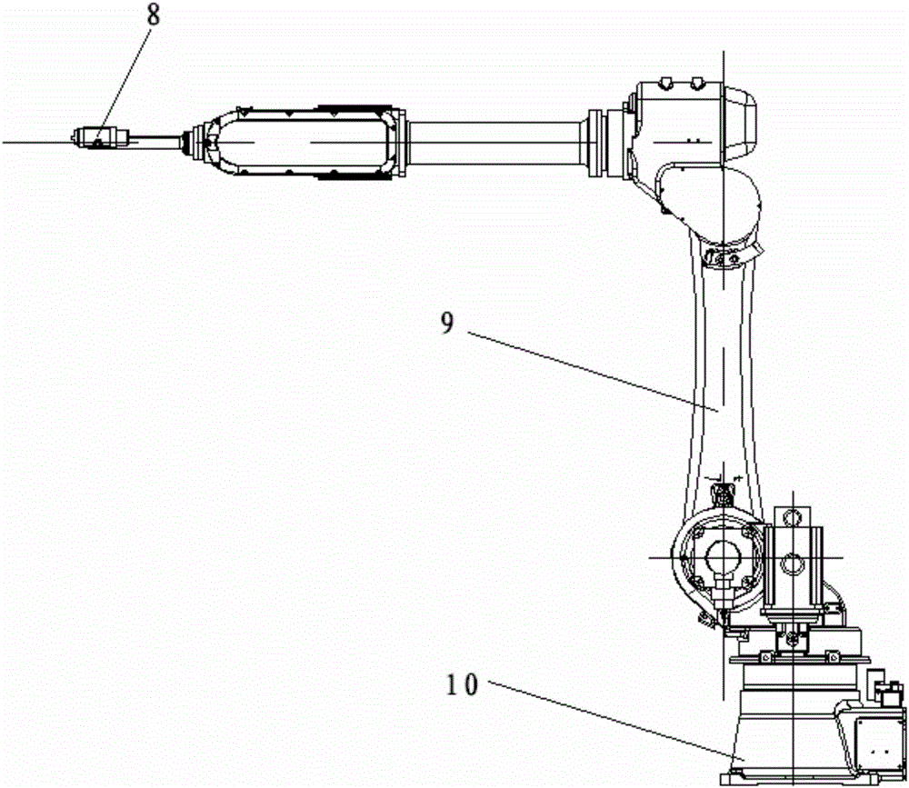 Novel teaching device of industrial robot