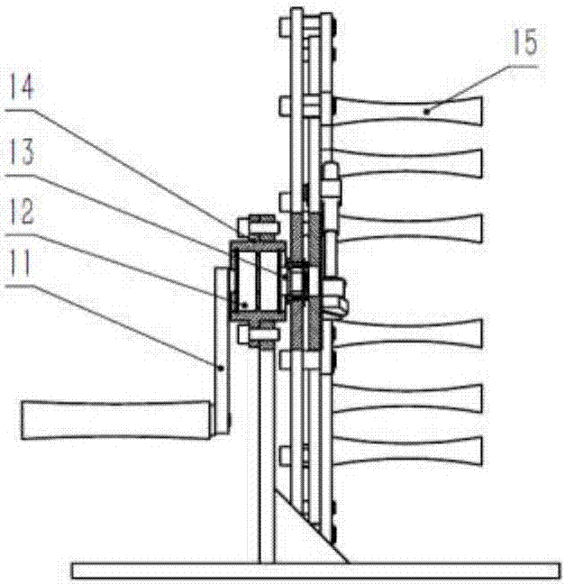 Adjustable fiber coiling device capable of automatically adjusting diameter