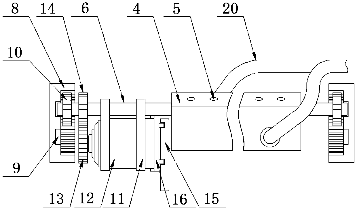 Drying machine for processing tea and with high drying efficiency