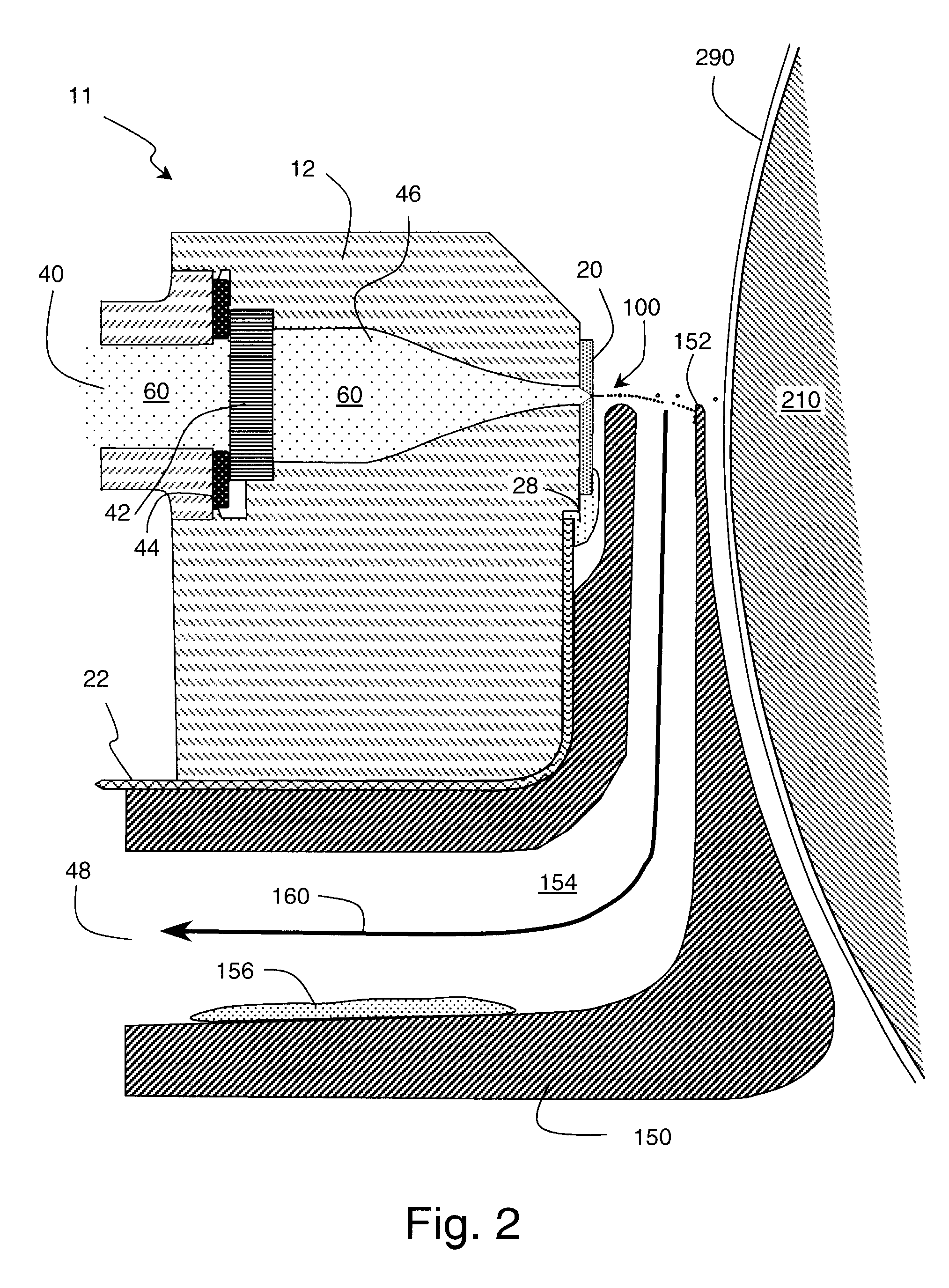 Aerodynamic error reduction for liquid drop emitters