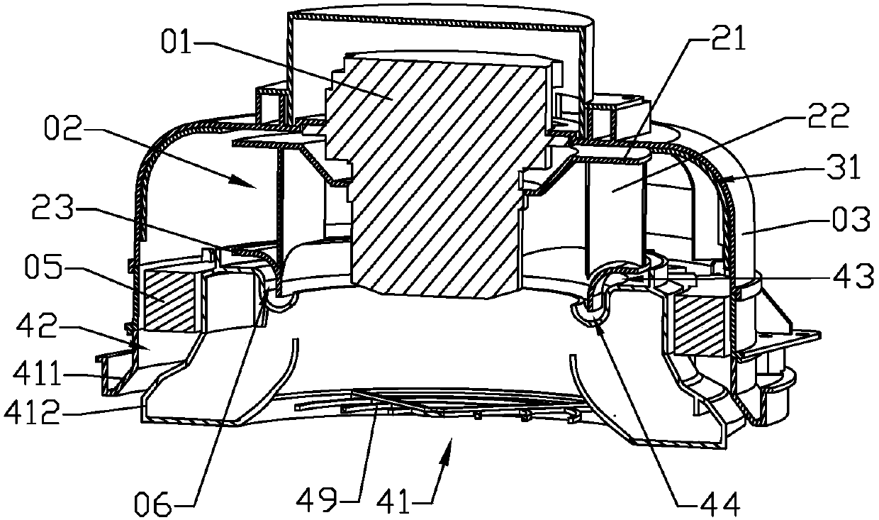 Annular PTC heater