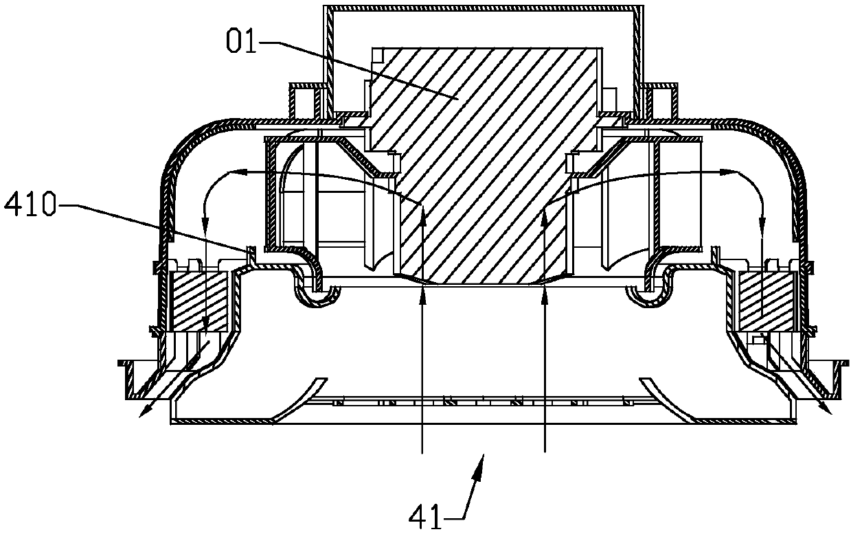 Annular PTC heater