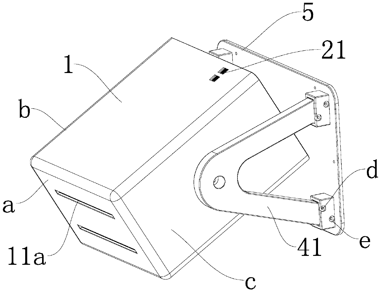 Air blowing device