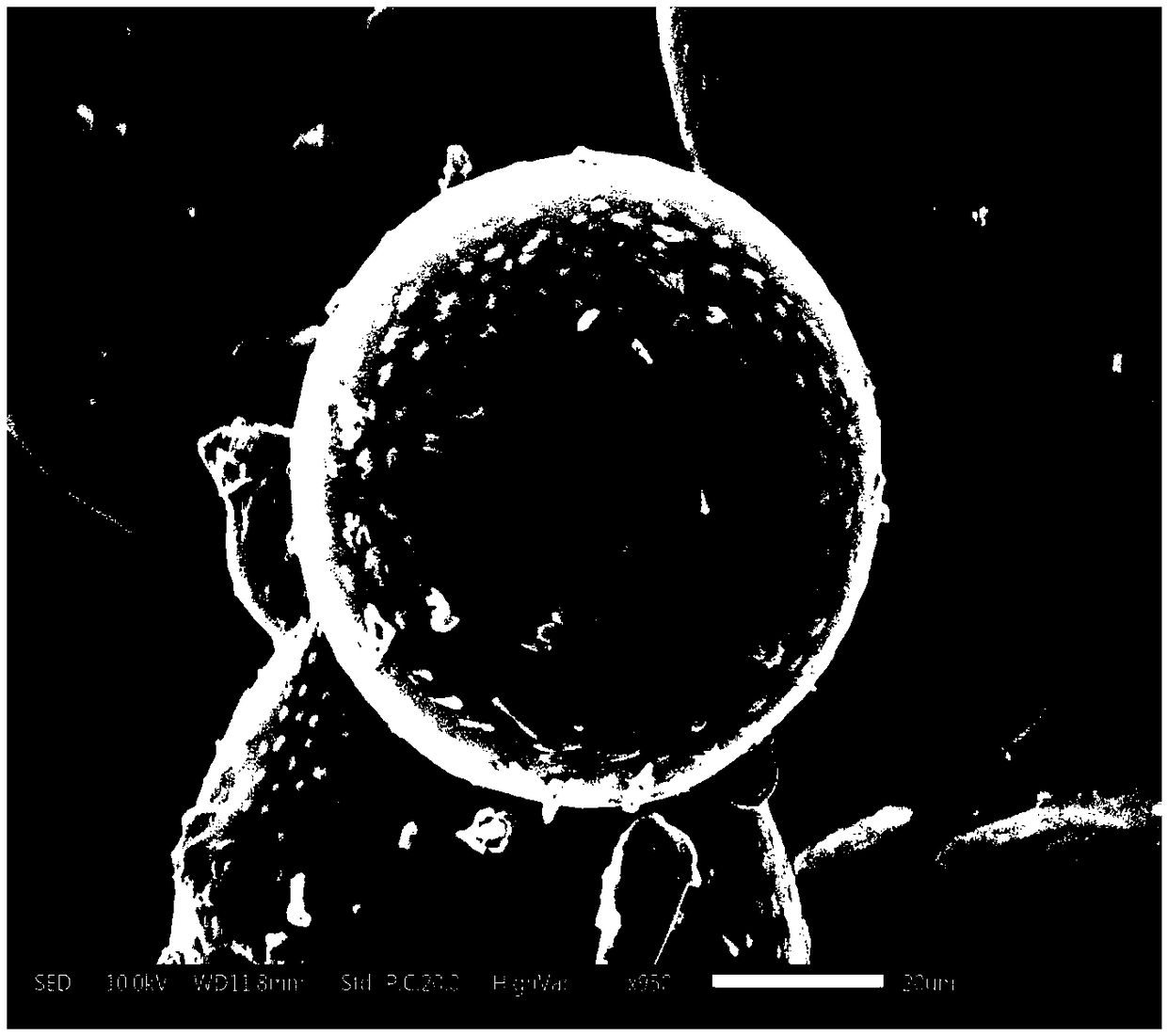 Method for preparing modified cyclodextrin based porous microspheres