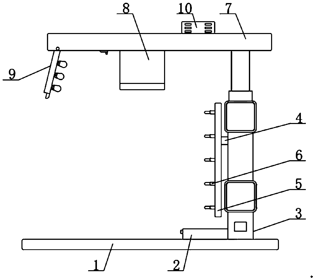 Image recognition processing device based on artificial intelligence