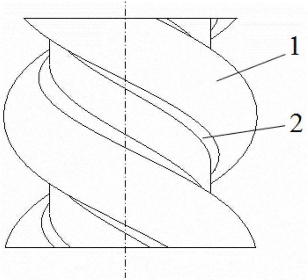 Helical arc gear mechanism meshing transmission in parallel shafts