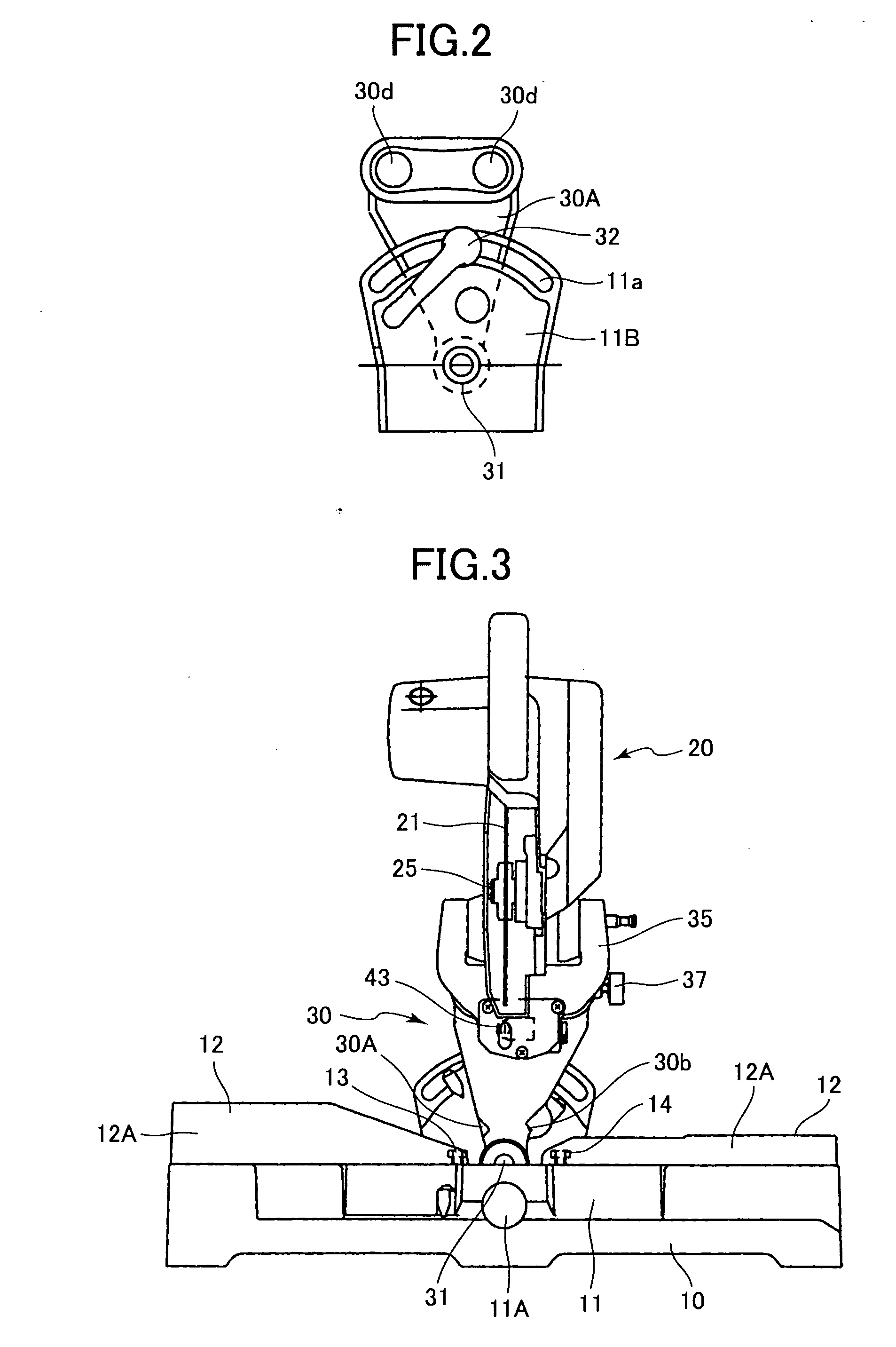 Miter saw having two laser oscillators