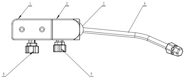 Orthopedic surgery site tracker fixing device