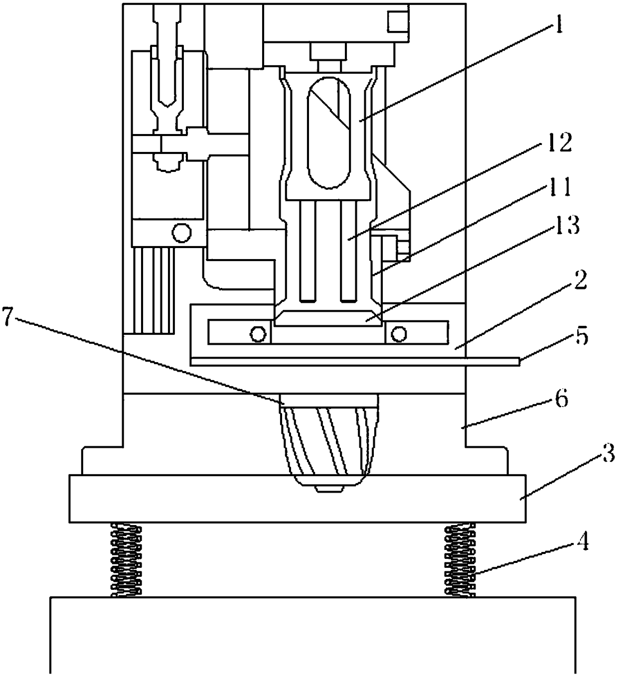 Film pressing, cutting and welding integral machining technological method