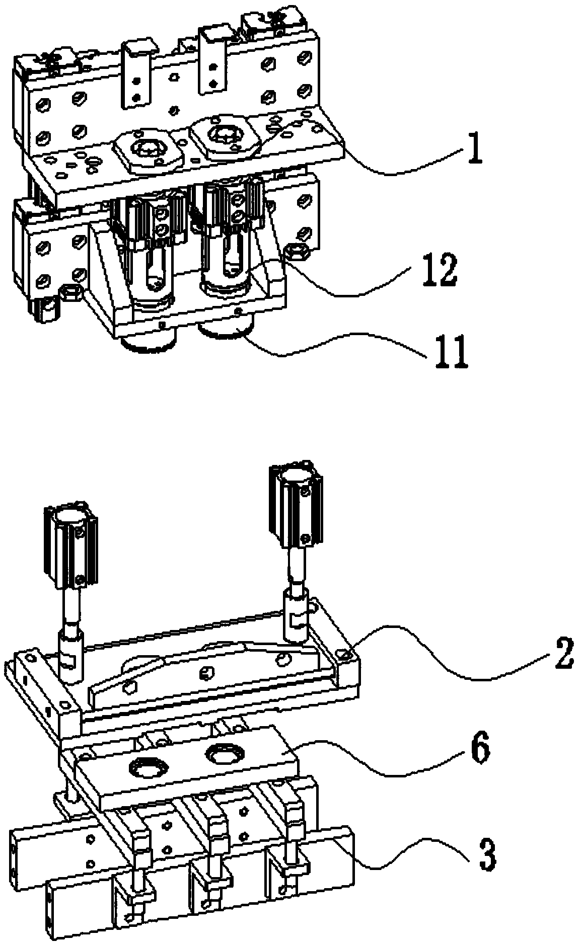 Film pressing, cutting and welding integral machining technological method