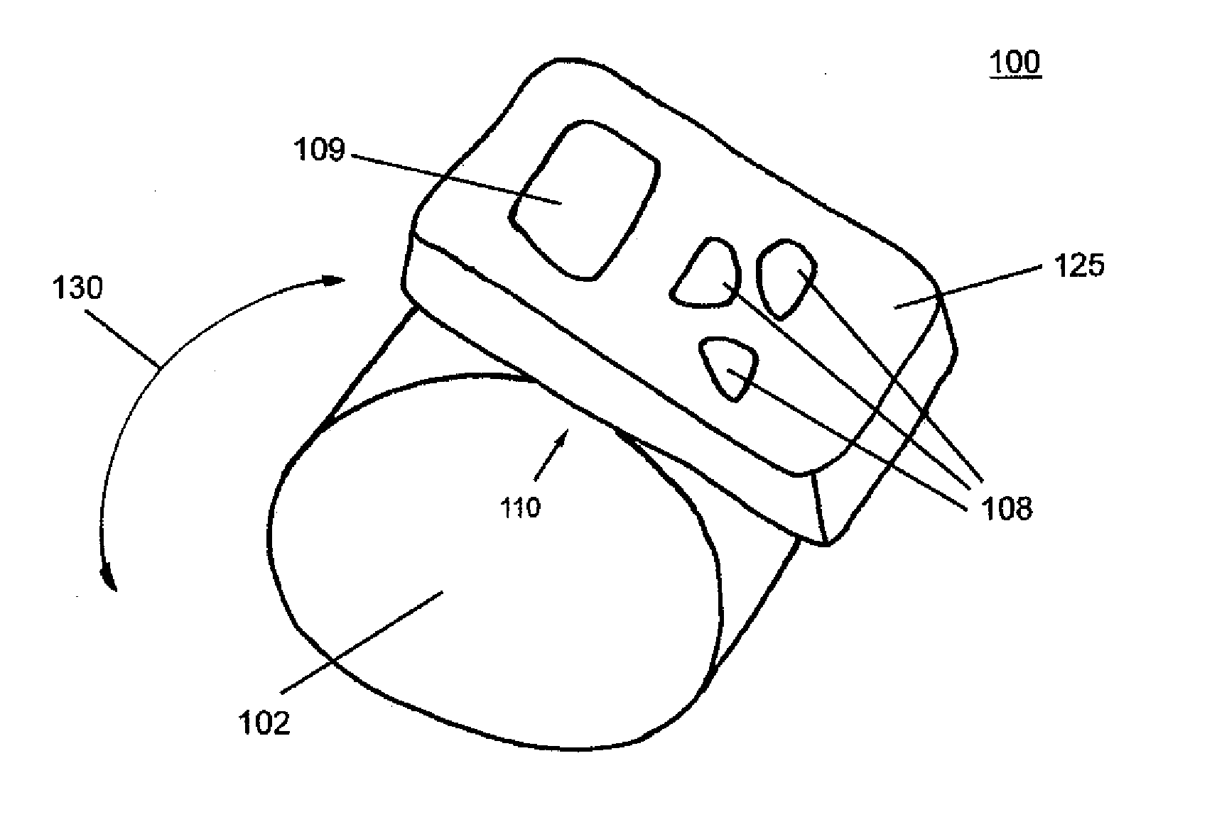 Blood pressure motion sensing