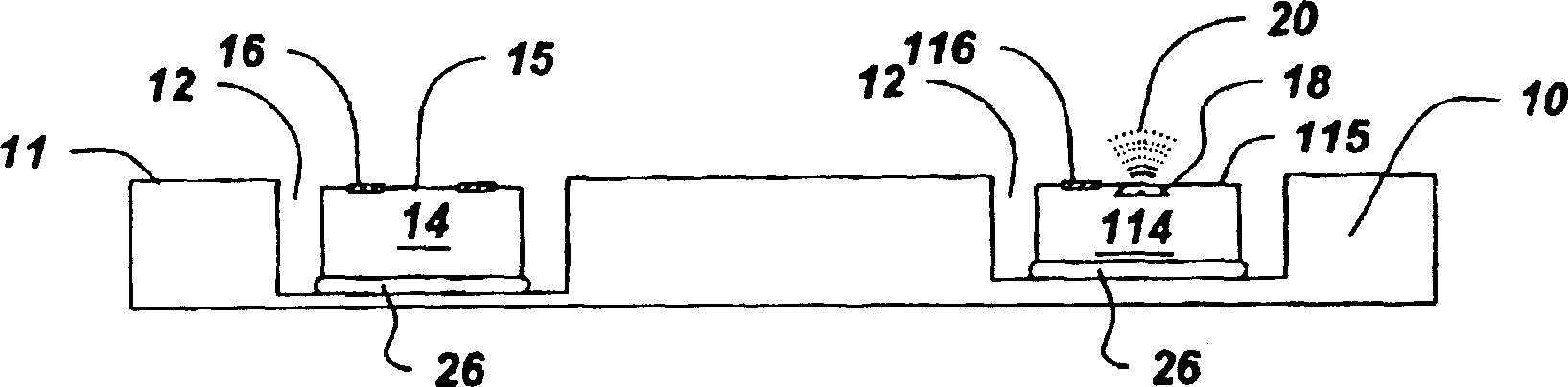 Optoelectronic package and fabrication method