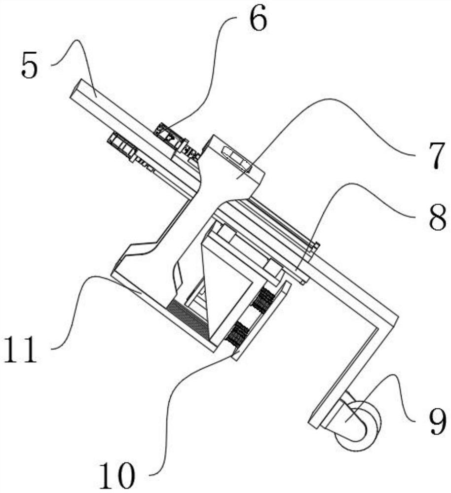 Loading and unloading device for environment-friendly building material production