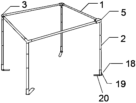 Installation-free mosquito net