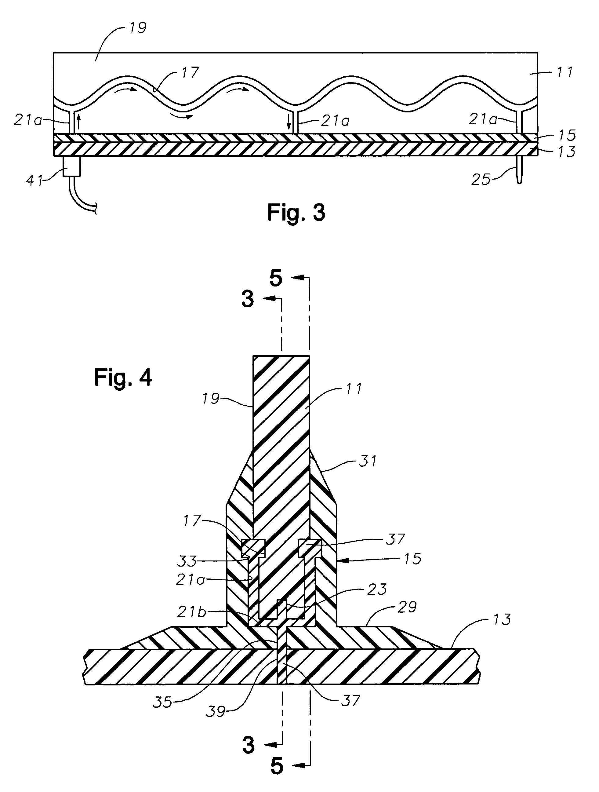 Failsafe injected adhesive joint