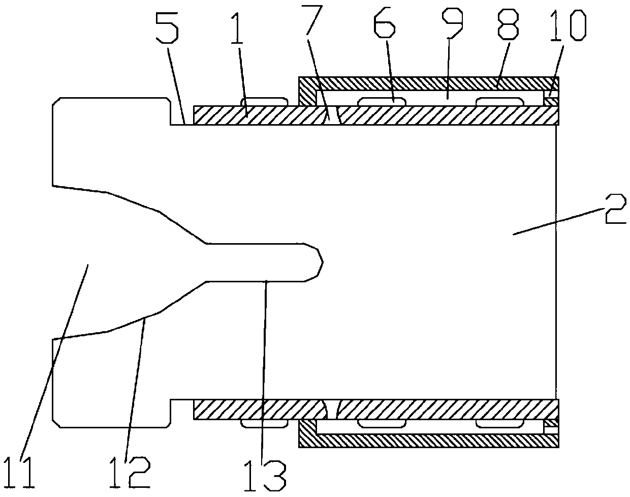 Arc extinguishing chamber for miniature circuit breaker