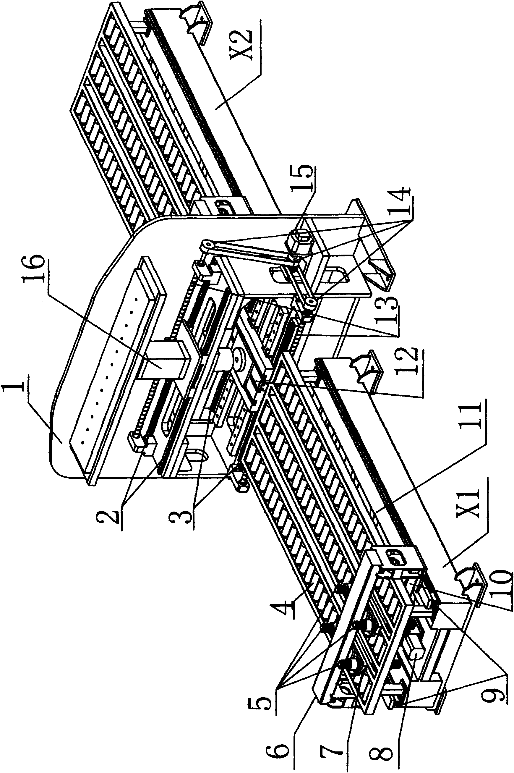 Movable-die type gantry numerical control press