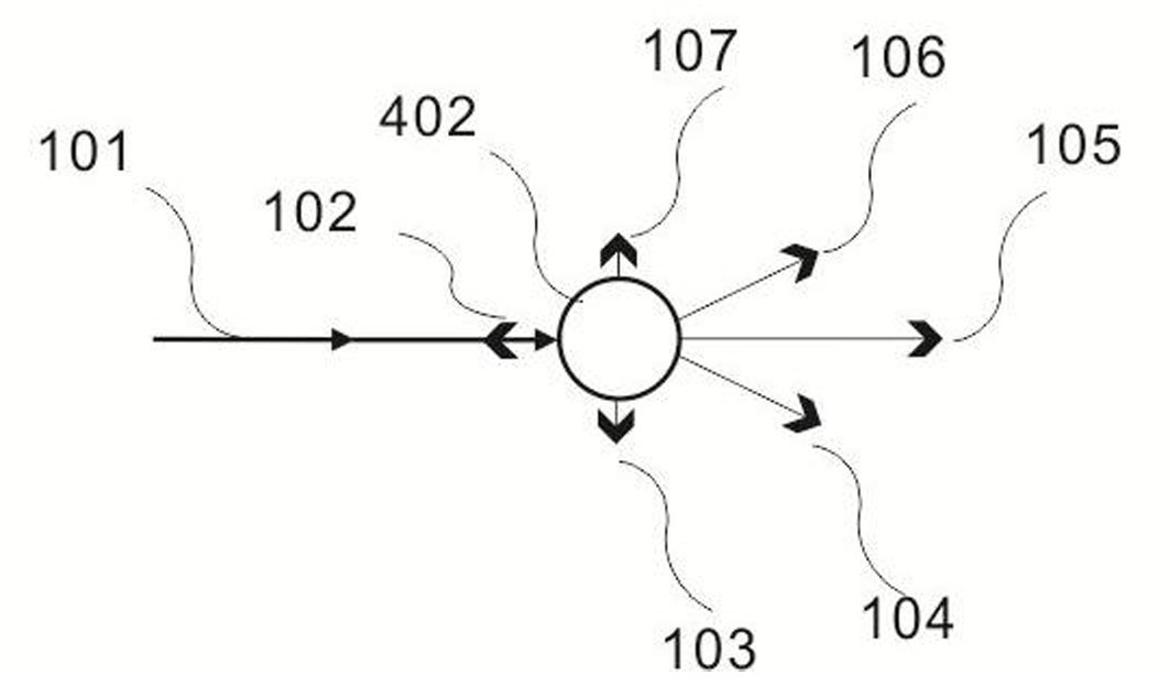 Speckle elimination device based on Mie scattering and Brownian motion