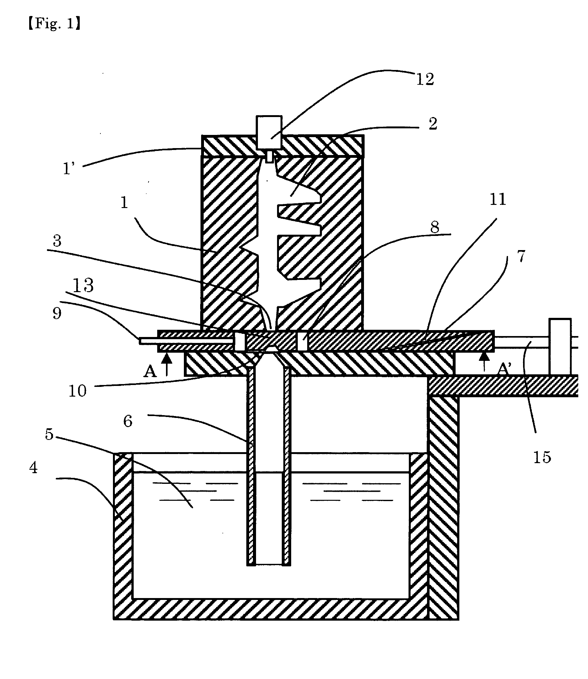 High vacuum suction casting method and apparatus