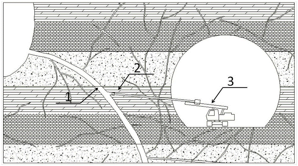 A whole life cycle treatment method for tunnel water inrush