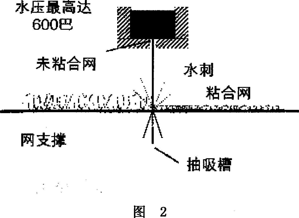 Animal protein regenerated fiber hydro-entangled non-woven fabric and producing method thereof