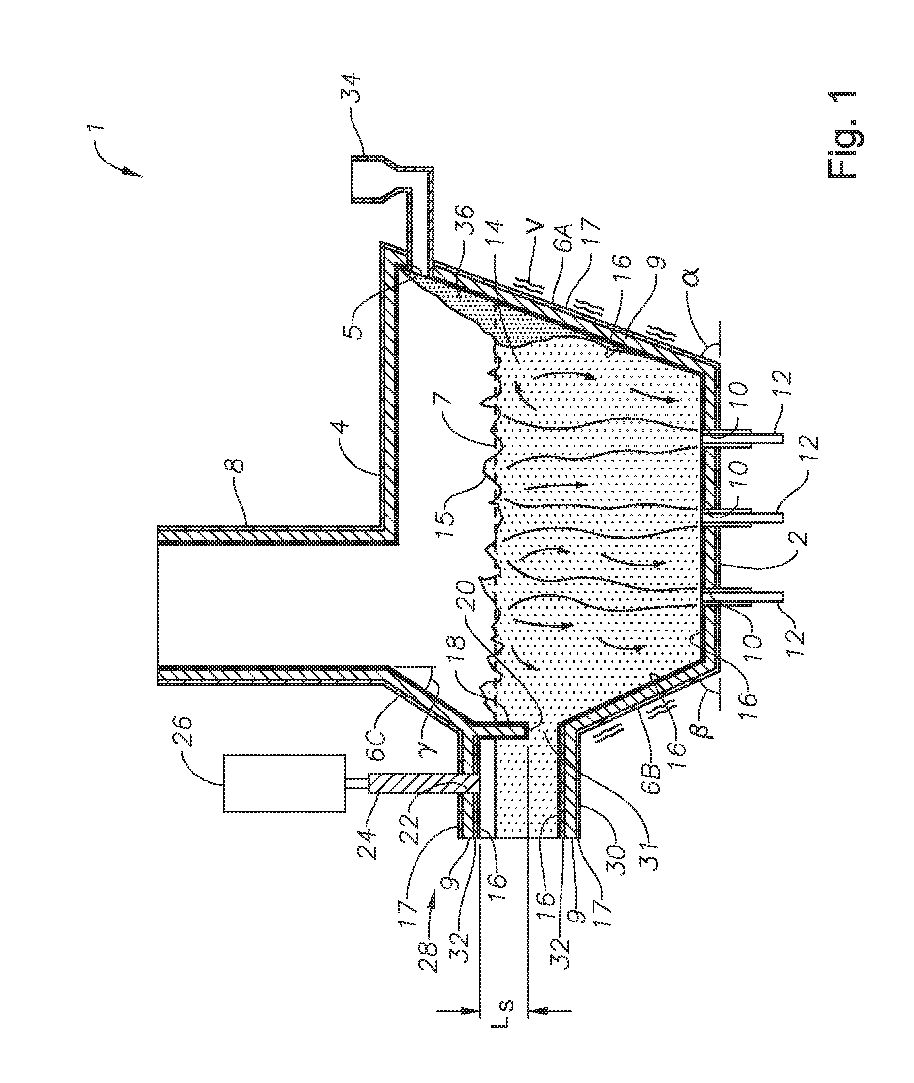 Submerged combustion melter comprising a melt exit structure designed to minimize impact of mechanical energy, and methods of making molten glass