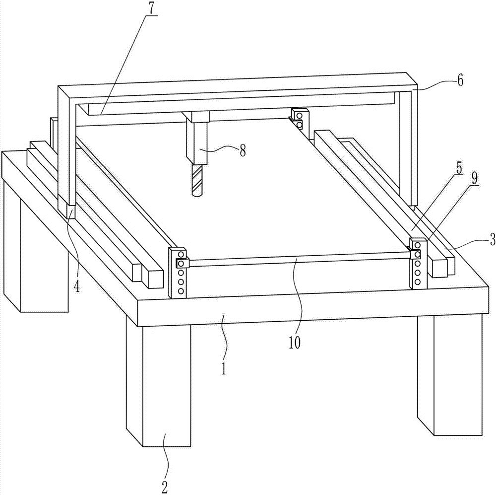 Hardware drilling equipment