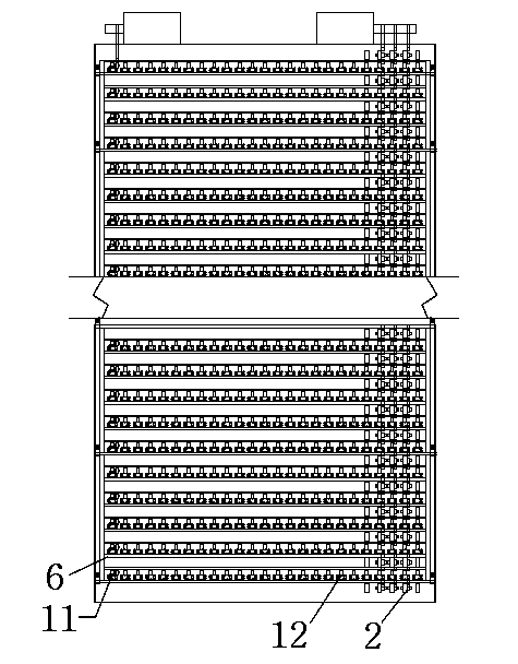 Automatically loaded carriage