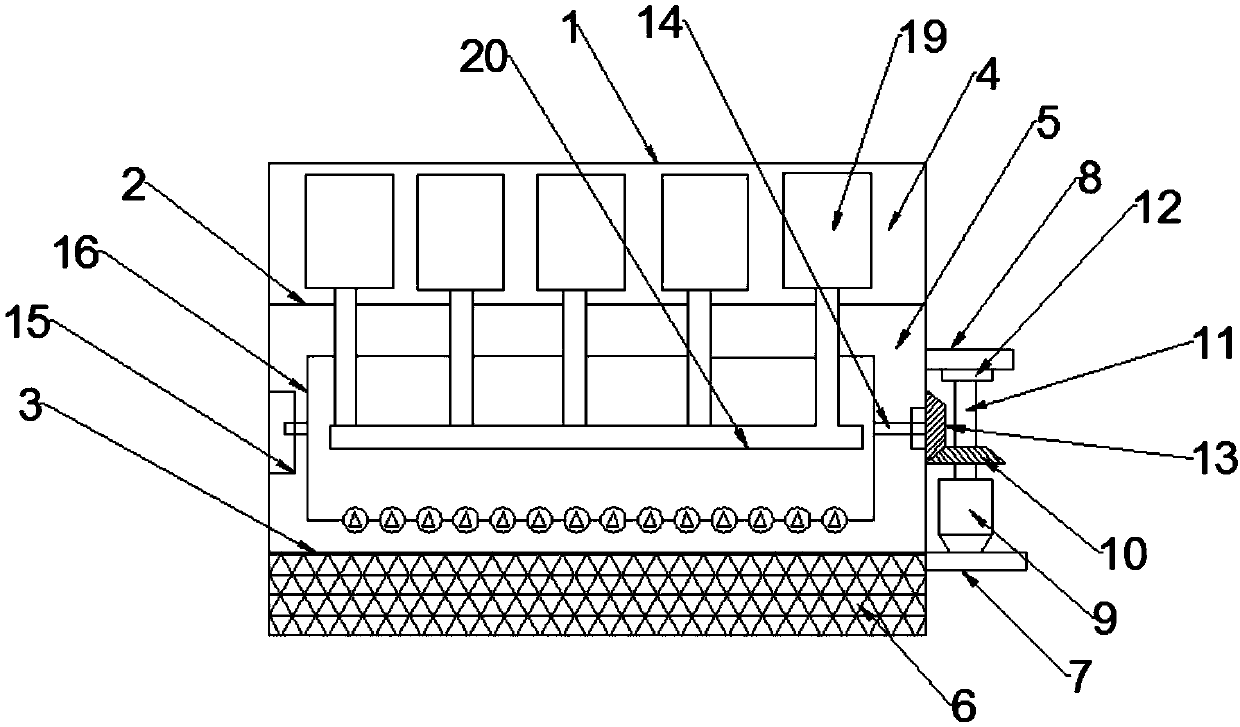 Full-automatic barbecue machine with overturning and seasoning scattering functions