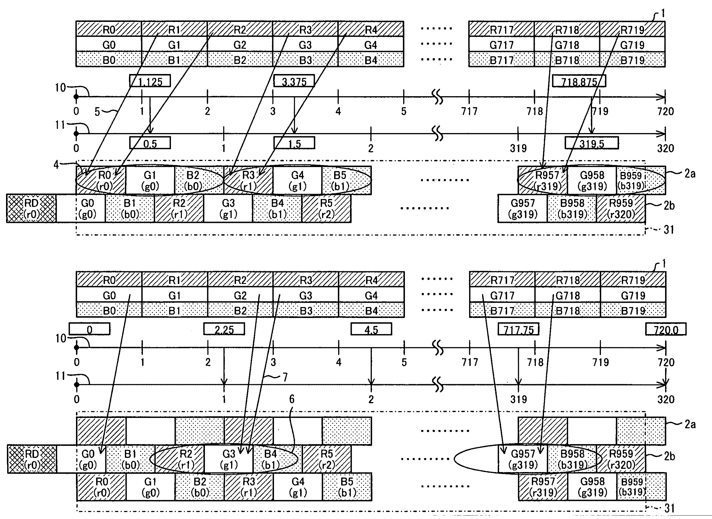 Image data converting device, method for converting image data, program and storage medium